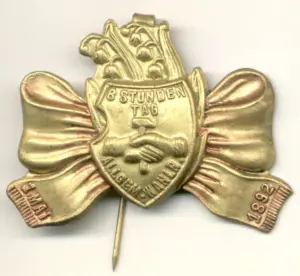 Sozialdemokratische Mai-Abzeichen ab 1890