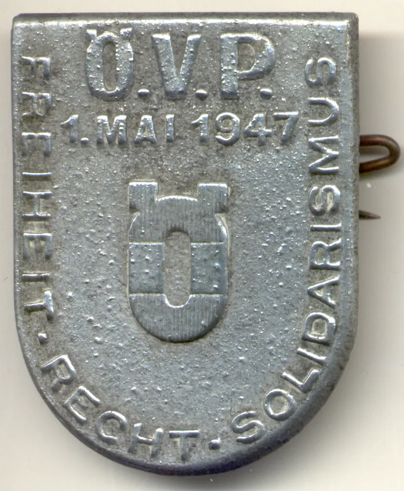 OeVP1947 - MAI-ABZEICHEN