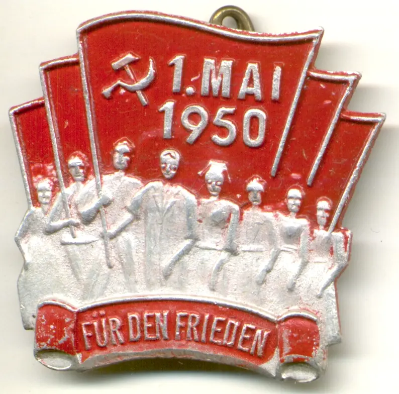 KPÖ Mai-Abzeichen der 2. Republik 88 KPÖ Mai-Abzeichen der 2. Republik